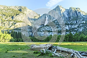 Yosemite waterfall at Yosemite national park
