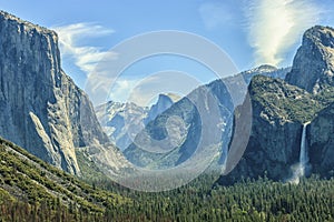 Yosemite waterfall at Yosemite national park