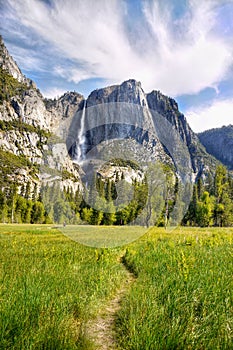 Yosemite Waterfall, Yosemite National Park