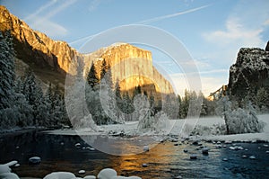 Yosemite in winter