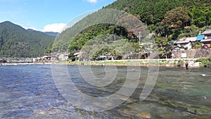 Yoshida River, Gujo Hachiman, Japan photo