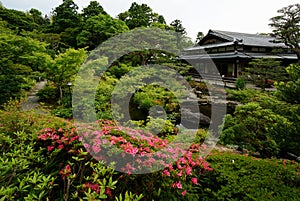 Yoshiki-en Garden in Nara, Japan