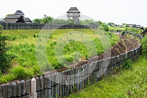 Yoshinogari Historical Park in Yoshinogari, Saga, Japan. a large and complex Yayoi archaeological site