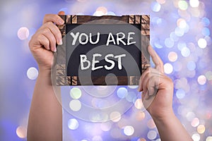 You are best