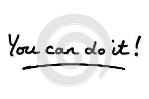 You can do it