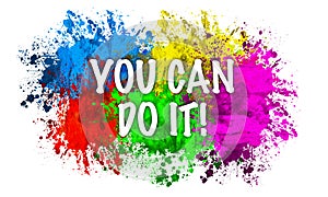 You can do it photo