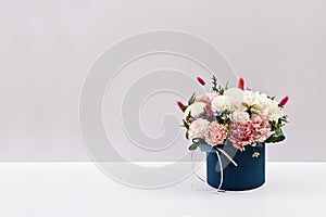 You can easily isolate the background by shooting a flower basket on a white background