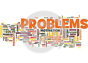 You Can Quickly And Easily Solve Your Problems Text Background Word Cloud Concept