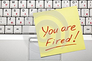 'You are Fired!'