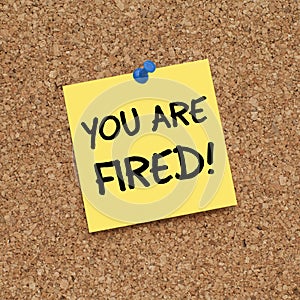 You Are Fired!