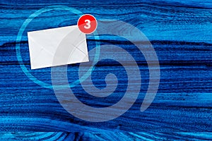 You Got Mail Concept in Blue