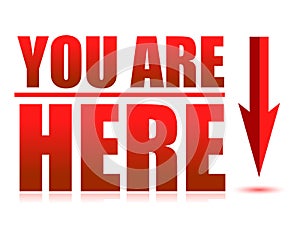 You are here