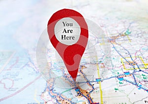 You Are Here locator