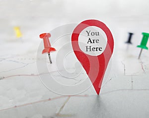 You Are Here locator symbol