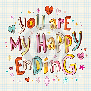 You are my happy ending