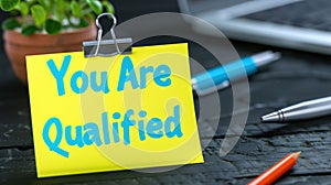 You Are Qualified Note on Clip. Generative ai.
