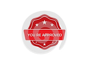 You re approved stamp,You re approved rubber stamp,