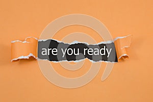 Are You Ready photo