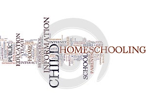 Are You Ready To Homeschool Your Child Yet Word Cloud Concept