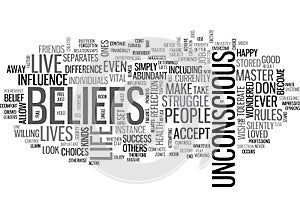 Are You Trapped By Old Beliefs Word Cloud