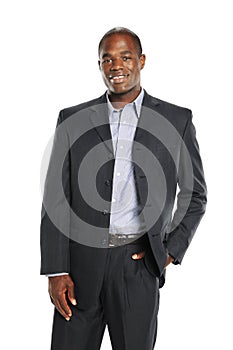 Young African American Businessman