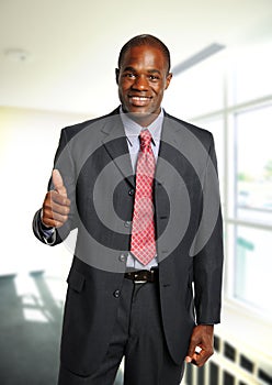 Young African American Businessman