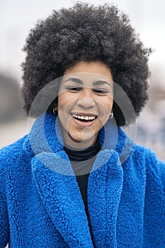 Young Afro Woman Portrait