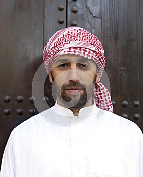 Young arabic man photo