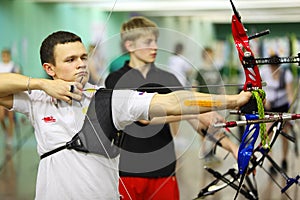 Young archers at Traditional Archery Championship