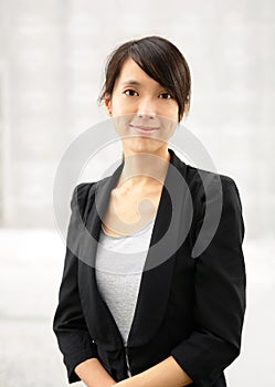 Young asian business woman