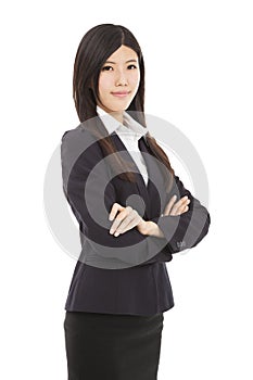 Young asian business woman