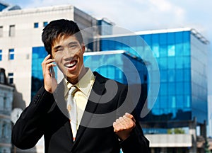 Young asian businessman