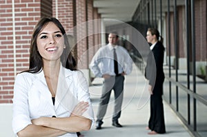 Young asian businesswoman