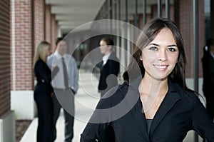 Young asian businesswoman