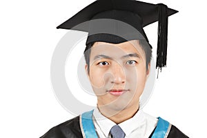 Young Asian man graduation