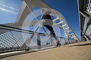 Young Athlete Runing Outdoor