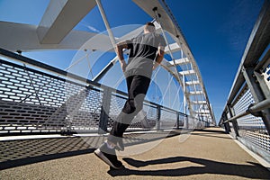 Young Athlete Runing Outdoor