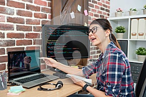 Programmer displaying and representing