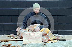 Young beggar