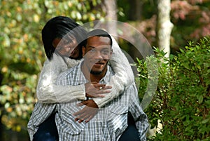 Young Black couple