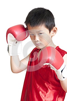 Young boxer