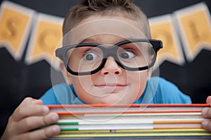 Young Boy in the Classroom