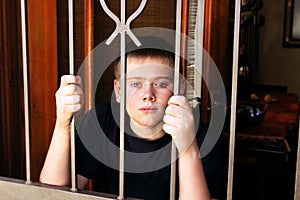 Young Boy Locked Inside House for Protection