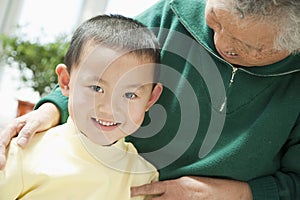 Young Boy Smiling