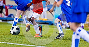 Football Tournament for Youth Soccer Clubs Academies. School Soccer Competition photo