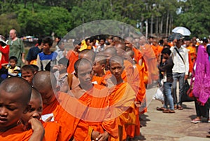 Young Buddhist Monks