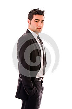 Young business man photo