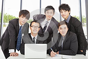 Young business team