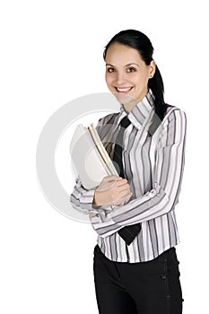 Young business woman photo