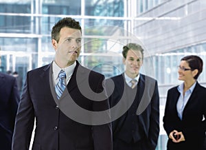Young businessman photo